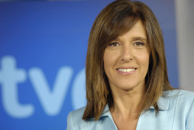 Ana Blanco, presentadora del  Telediario 1  de Televisión Española.