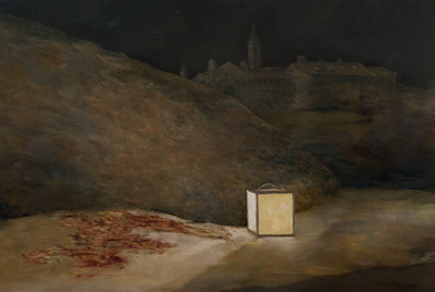 Versión de  El tres de mayo de 1808 , de Goya.