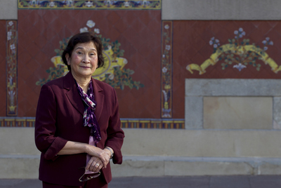 Denise Affonço, fotografiada a finales de octubre en Barcelona.