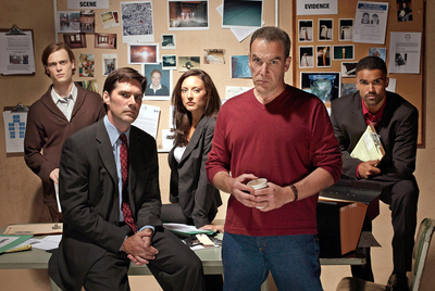 Una escena de  Mentes criminales,  serie dedicada a hacer perfiles de asesinos  que dirige   Jason Gideon.