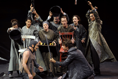 Una escena de la representación de  Littoral , en el Festival de Aviñón el pasado año.