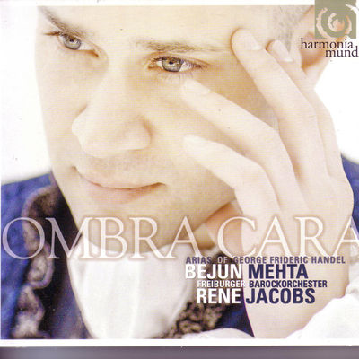 Portada del disco 'Arias de ópera' de Bejun Mehta