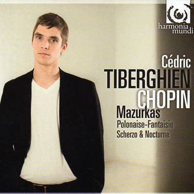 Portada del disco 'Chopin' de Cédric Tiberghien
