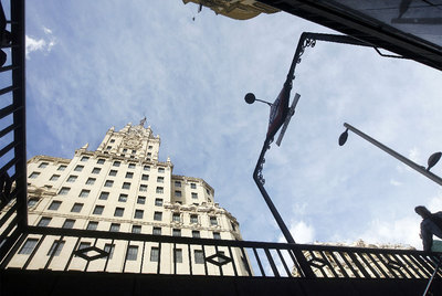 La sede de Telefónica en la Gran Vía.