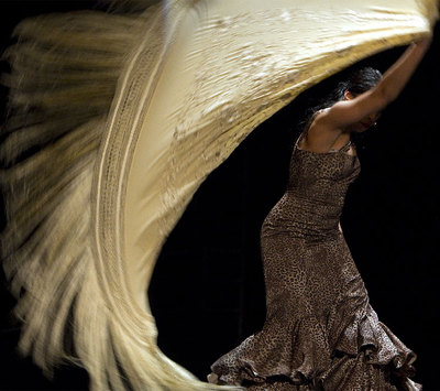Espectáculo  Bailar vivir,  en la última Bienal de Flamenco de Sevilla.