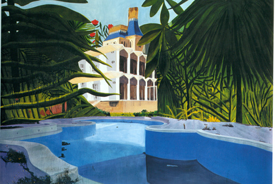  Versalles en la jungla  (2003), de Dexter Dalwood.