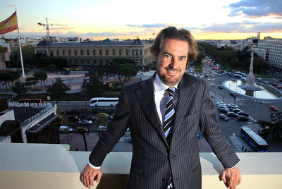 Sebastián Escarrer, vicepresidente de Sol Meliá, en uno de sus hoteles madrileños.