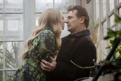 Amanda Seyfried y Liam Neeson, en  Chloe. 