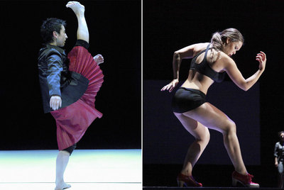 Àngels Margarit, a la izquierda, y Rocío Molina.