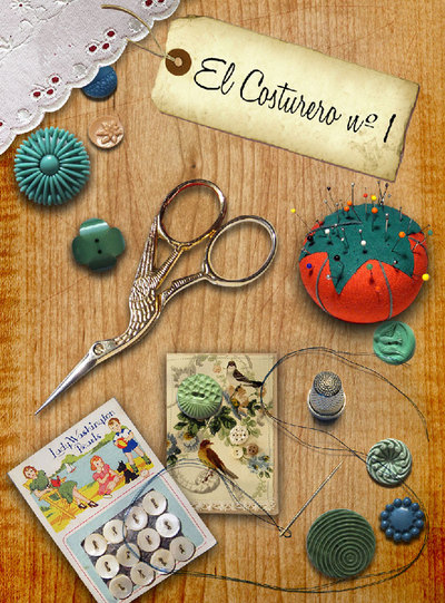 Portada de la revista  El costurero. 
