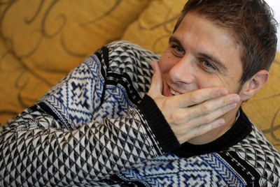 Joaquín, durante la entrevista, el pasado miércoles en la ciudad deportiva de Paterna.