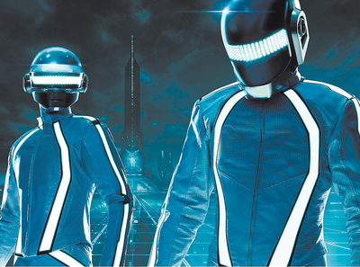  El grupo francés Daft Punk, autor de la banda sonora de Tron: Legacy 