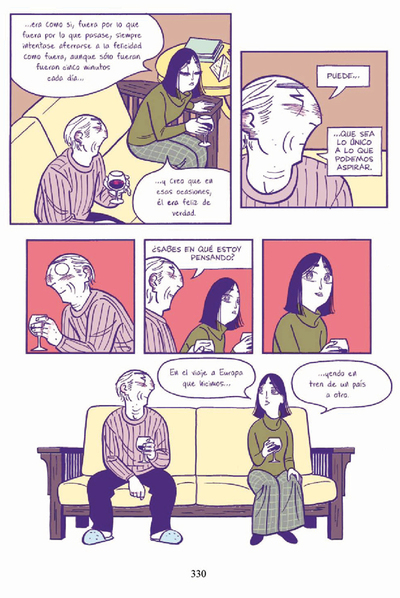 Viñetas de  Asterios Polyp, de David Mazzucchelli.