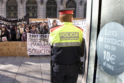 PROTESTA DE LOS TRABAJADORES DE INDO