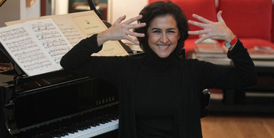 Rosa Torres-Pardo, en su casa, en Madrid.