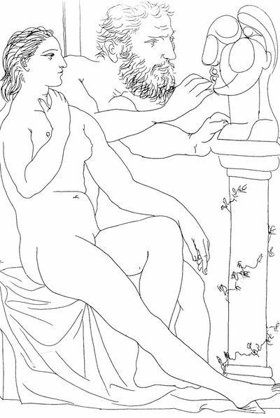  Suite Vollard 57,  de Picasso.