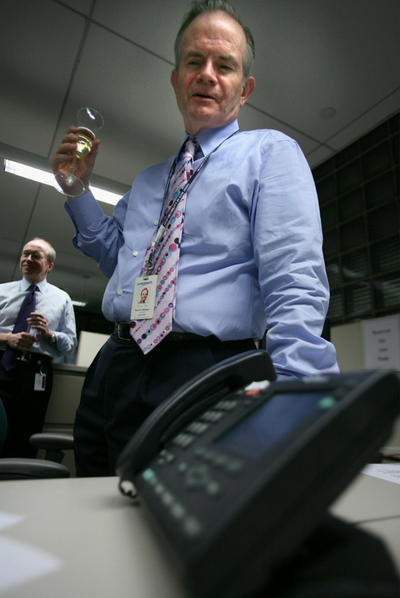 Paul Steiger, director y presidente de ProPublica, en Nueva York, en abril de 2007.