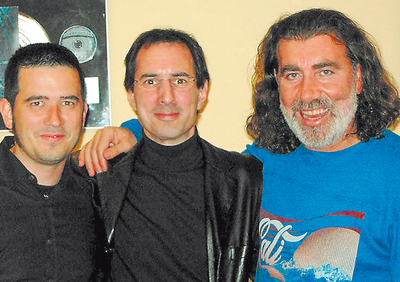  Roberto Grima, Gay Mercader y Pino Sagliocco, el triunvirato tras la filial española de Live Nation.  GERAR