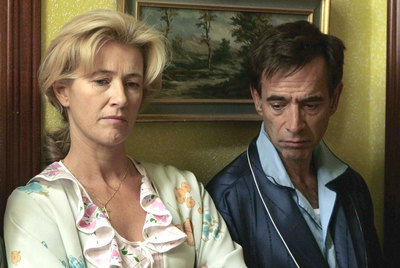 Imanol Arias y Ana Duato en la serie  Cuéntame cómo pasó .