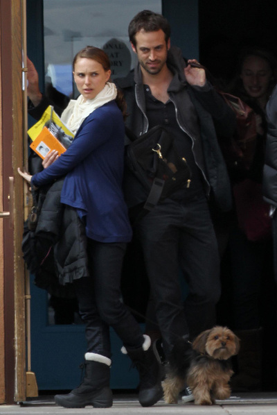 Natalie Portman y Benjamin Millepied.