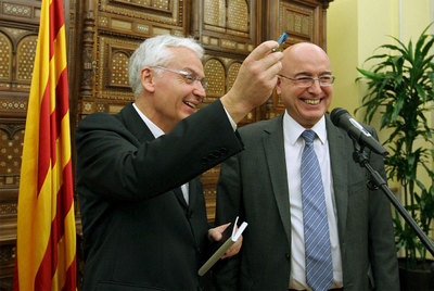 Un lápiz de memoria de ida y vuelta