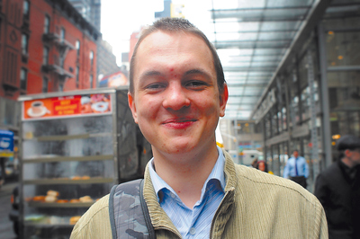  Andrey Ternovskiy, el creador de Chatroulette, el último  peepshow  global. Un fenómeno que se ha ido diluyendo durante el año. 