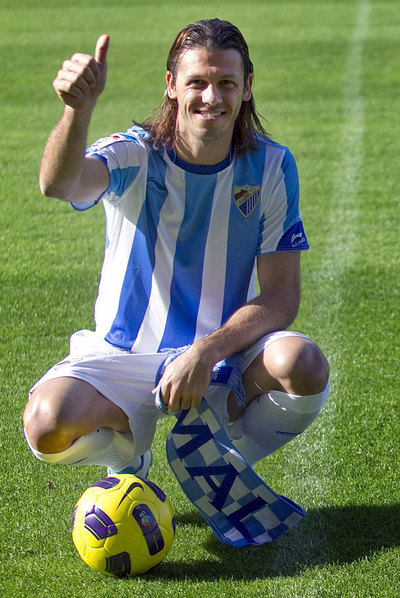 Demichelis en su presentación ayer.