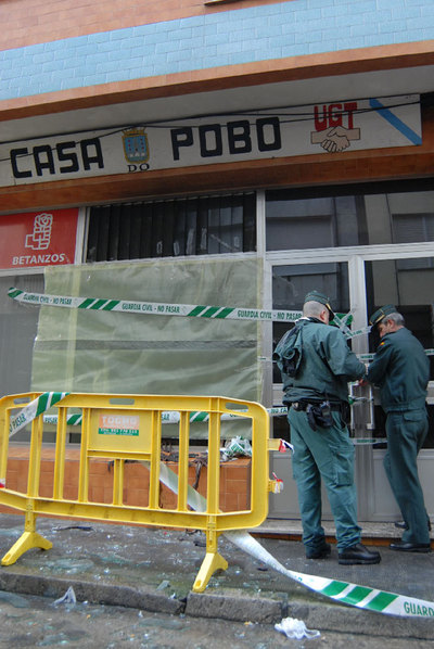 Quinto ataque en cuatro meses contra una sede del PSdeG