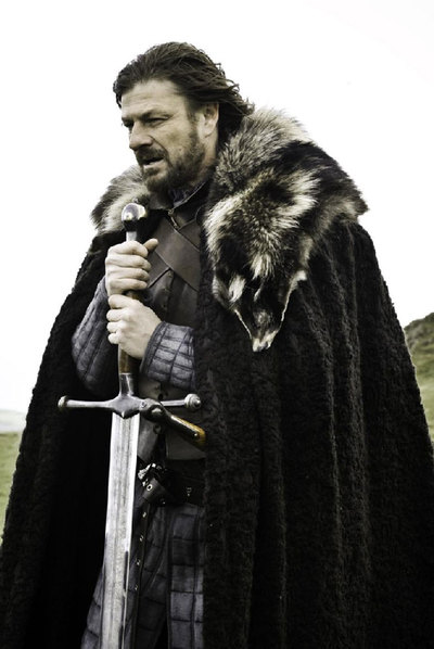 El actor Sean Bean, protagonista de la serie de HBO  Juego de tronos .