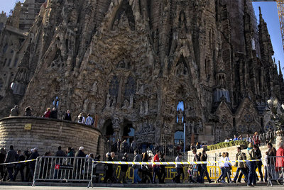 Lleno en la Sagrada Familia