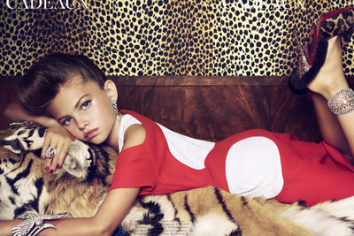 Una de las polémicas fotos.