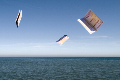  Sueños en el mar  (2010), de Ricardo Calero, una de las obras que expone hasta el 29 de enero en la galería madrileña Raquel Ponce.