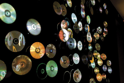  Spin,  pieza de Daniel Canogar expuesta en Sundance.