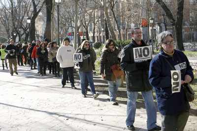 Los parados no secundaron el paro