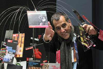 Pere Pinyol en su despacho del Teatro Circo Price el pasado lunes.