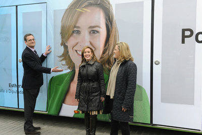 CANDIDATAS EN EL TRANVÍA