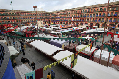 Décima edición del Mercado Medieval en la plaza de La Corredera de Córdoba.