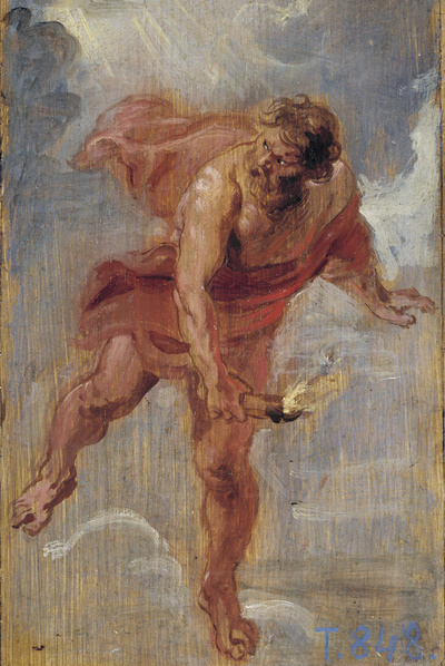 Prometeo  (1636-1637), de Rubens, del Museo del Prado.