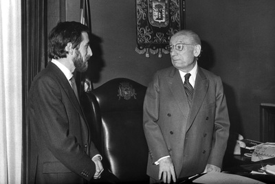 Tierno y Barranco 'hacen campaña'