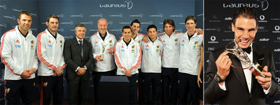 LA ROJA Y NADAL, PREMIOS LAUREUS