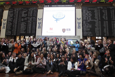 Las mujeres dan el 'campanazo' en la Bolsa