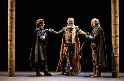 Un instante de la obra  El castigo sin venganza .