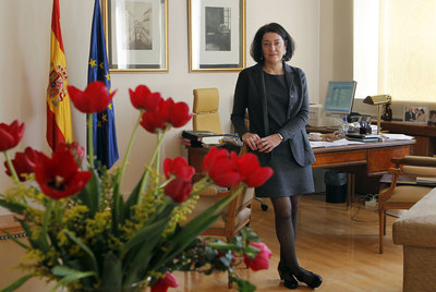 Anna Terrón, en su despacho.