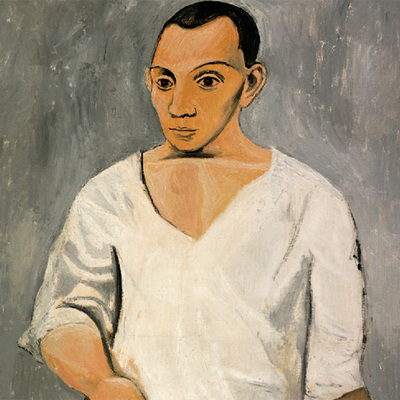  Autorretrato con paleta   (1906). 