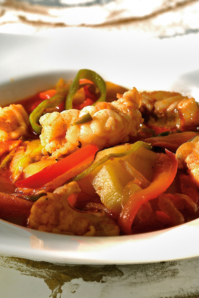 Receta de 'caldeirada'.