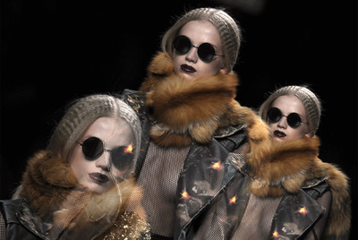 Desfile de María Escoté, ayer en la jornada de cierre de Cibeles Madrid Fashion Week.