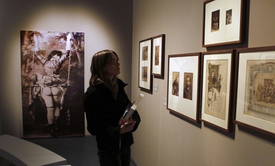 Exposición Colección Díaz Prósper, en la sede de La Nau de la Universitat de València.