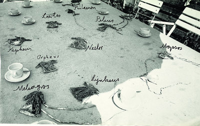 Fotografía de la serie  Los argonautas, de Anselm Kiefer. 