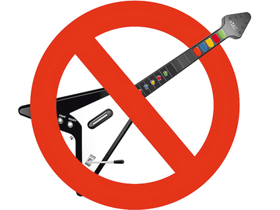  La guitarra de  Guitar Hero , convertida en objeto para nostálgicos 