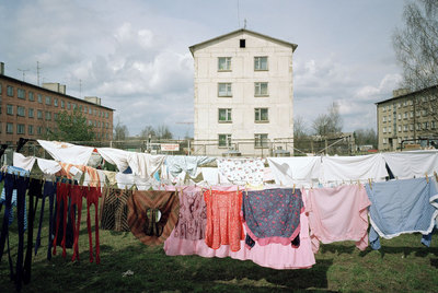 Imagen captada en Tallin, capital de Estonia, en 1992.